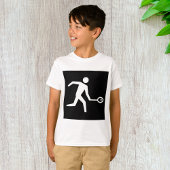 Squash-Player-Symbol T-Shirt