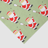 Squash Player Weihnachtsfeiertag Seidenpapier (Ausschnitt)