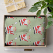 Squash Player Weihnachtsfeiertag Seidenpapier (Geschenk)