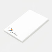 Squash Post-it Klebezettel (angewinkelt)