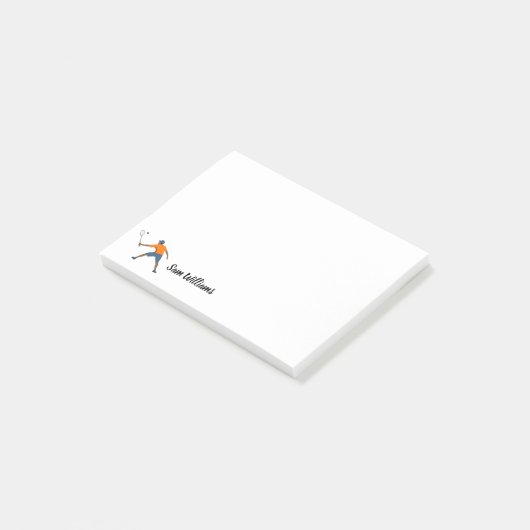 Squash Post-it Klebezettel (angewinkelt)