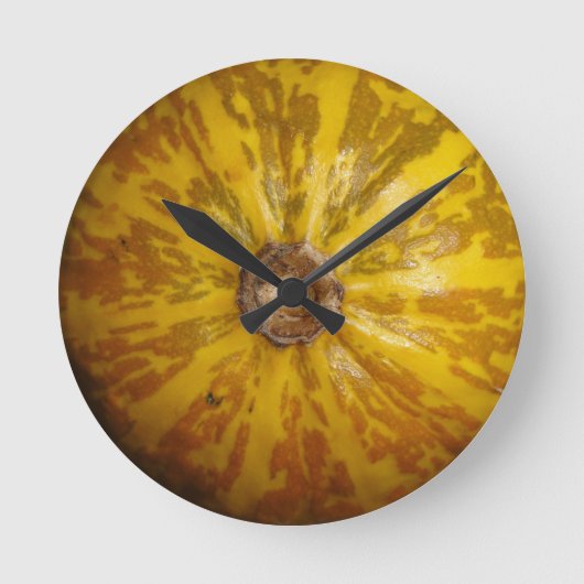 Squash Runde Wanduhr (Vorderseite)