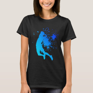 Squash Shuttle Damen Badminton Herren T-Shirt