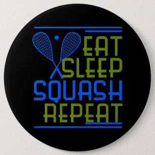 Squash spielerische Farben mit Schatten Button