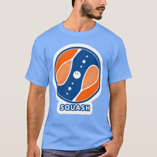 Squash Sport Geschenk Junge T-Shirt (Vorderseite)