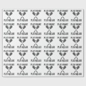 Squash Sports Player Geburtstag Geschenkpapier (Flach)