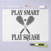 Squash Sports Player Geburtstag Seidenpapier (Handwerk)