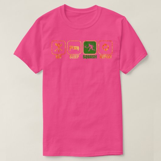 Squash T-Shirt (Design vorne)