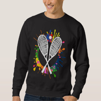 squash team and Squash Players playing squash Sweatshirt
