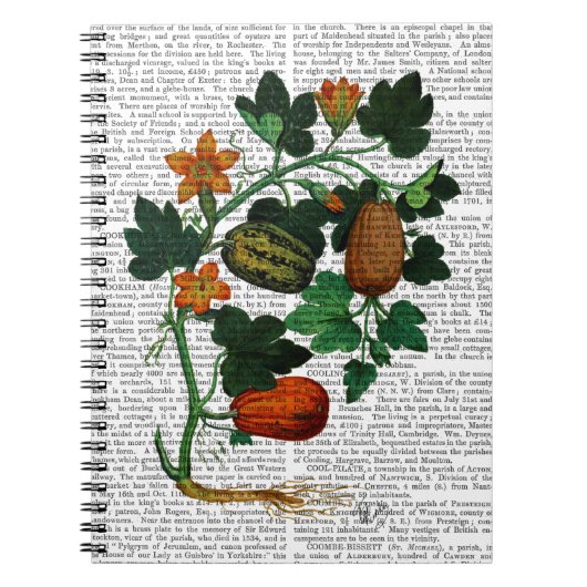 Squash Vine 1 Notizblock (Vorderseite)