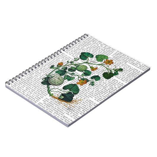 Squash Vine 2 Notizblock (Linke Seite)