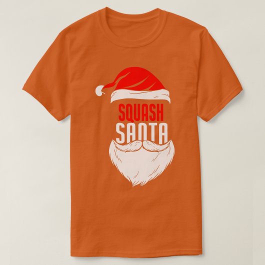 Squash Weihnachtsfeiertag - Squash Playa T-Shirt (Design vorne)