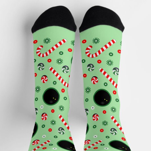 Squash-Weihnachtsgeschenksocken Socken (Oben)
