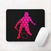 Squash Womens Mens Badminton Shuttle Mousepad (Mit Mouse)