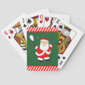 Squashplayer Christmas Spielkarten (Rückseite)