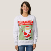 Squashplayer Christmas Sweatshirt (Vorne ganz)