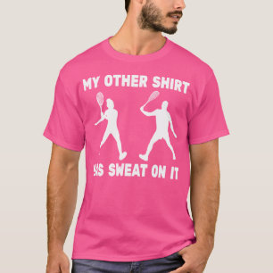Squashspieler Schläger Ball Squash Trainer Für Coa T-Shirt
