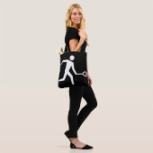 Squashspieler-Symbol Tasche