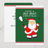 Squashspieler Weihnachten (Vorne/Hinten)