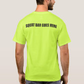 Squat Barbell geht hier T-Shirt (Rückseite)
