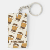 Squat Bench Deadlift und Kaffee Schlüsselanhänger (Rückseite)