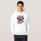 Squat & Conquer: Kraft entfesselt Hoodie (Vorne ganz)