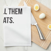 Squat, das Leben ist auf und ab, Leg Day, Funny No Geschirrtuch (Viertel Falte)