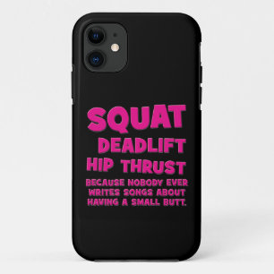 Squat, Deadlift, Angesagter Trubel, Hintern - Frau Case-Mate iPhone Hülle