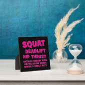 Squat, Deadlift, Angesagter Trubel, Hintern - Frau Fotoplatte (InSitu)