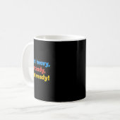 Squat Heavy Lift Steady Beast Ready Funny Gym Humo Kaffeetasse (Vorderseite Links)