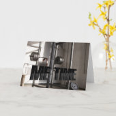 Squat Rack Workout Motivation - Me Time - Gym Karte (Gelbe Blume)