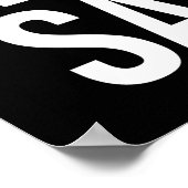 Squat so tief, dass du am Ende den quälenden Satan Poster (Ecke)