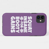 Squat Wahnsinn für Hintern gewinnt - Frauenfreundl Case-Mate iPhone Hülle (Rückseite (Horizontal))