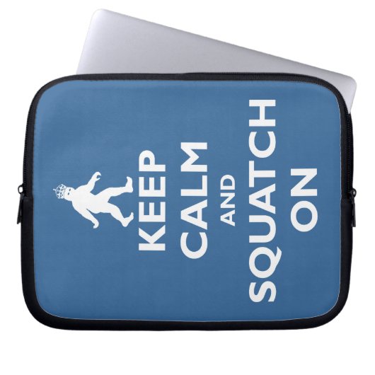 Squatch an laptopschutzhülle (Vorderseite)