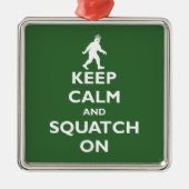 Squatch an silbernes ornament (Vorne)