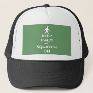 Squatch an truckerkappe