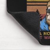Squatch - Bigfoot Onkel Fathers Day Yeti Sasquatch Mousepad (Ecke)