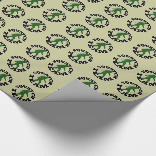 Squatch Geschenkpapier (Ecke)