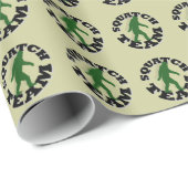 Squatch Geschenkpapier (Rolleneckpunkt)