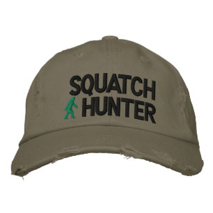 Squatch Hunter Bestickte Baseballkappe