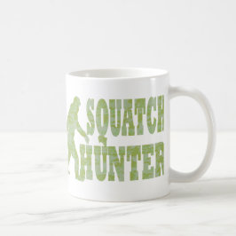 Squatch Jäger auf Tarnung Kaffeetasse