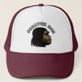 Squatch Man Truckerkappe (Vorderseite)