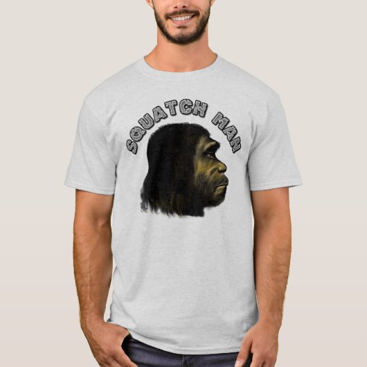 Squatch Mann T-Shirt (Vorderseite)