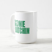 SQUATCH mögen ein PRO in Bobo GEGANGENEM SQUATCHIN Kaffeetasse (Vorderseite Links)