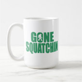 SQUATCH mögen ein PRO in Bobo GEGANGENEM SQUATCHIN Kaffeetasse (Links)