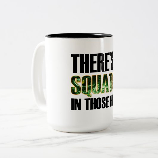 Squatch Schale Zweifarbige Tasse (Vorderseite Links)