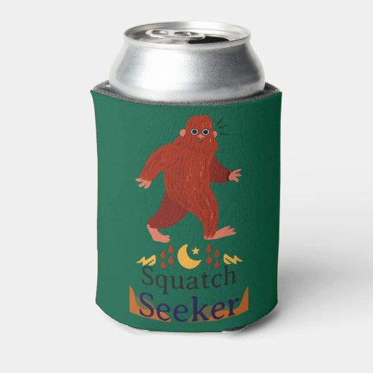 Squatch Seeker großer Fuß Dosenkühler (Kanne Rückseite)
