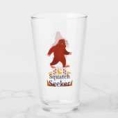 Squatch Seeker großer Fuß Glas (Rückseite)