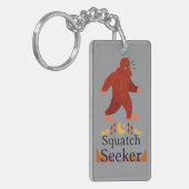 Squatch Seeker großer Fuß Schlüsselanhänger (Vorderseite links)