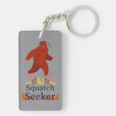 Squatch Seeker großer Fuß Schlüsselanhänger (Rückseite)